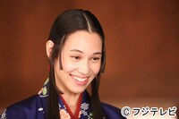 ドラマ「信長協奏曲」で市を演じる水原希子。 (c)フジテレビ