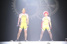 「『弱虫ペダル』箱根学園篇～野獣覚醒～」ゲネプロの様子。(c) 渡辺航（週刊少年チャンピオン）2008／弱虫ペダル製作委員会2013 (c) 渡辺航（週刊少年チャンピオン）／マーベラス、東宝、ディー・バイ・エル・クリエイション