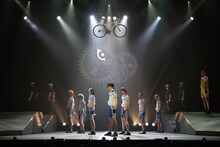 「『弱虫ペダル』箱根学園篇～野獣覚醒～」ゲネプロの様子。(c) 渡辺航（週刊少年チャンピオン）2008／弱虫ペダル製作委員会2013 (c) 渡辺航（週刊少年チャンピオン）／マーベラス、東宝、ディー・バイ・エル・クリエイション