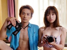 映画「スキマスキ」のメインビジュアル。左からヘイサク役の町田啓太、文緒役の佐々木心音。　(c)2015 宇仁田ゆみ・小学館／「スキマスキ」製作委員会