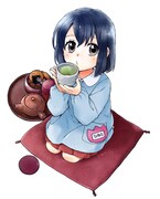 桑佳あさ「老女的少女ひなたちゃん」カット。(c)桑佳あさ/NSP 2014