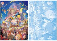 「pixiv祭」でコスパが販売する「★限定★mebaeクリアファイル」。(C)2014 mebae/Kaikai Kiki Co., Ltd. All Rights Reserved.Illustration by mebae