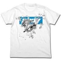 「pixiv祭」でコスパが販売する、mebaeのイラストをあしらった「★限定★pixivボックスロゴTシャツ」。(C)2014 mebae/Kaikai Kiki Co., Ltd. All Rights Reserved.Illustration by mebae