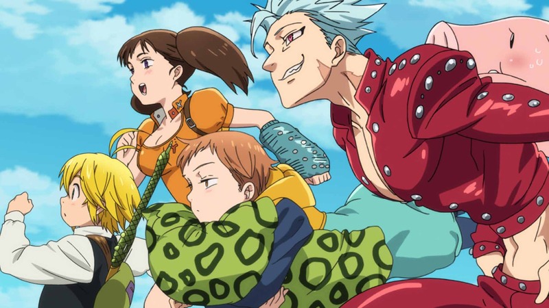 アニメ「七つの大罪」の場面カット (c)鈴木央・講談社 / 「七つの大罪」製作委員会