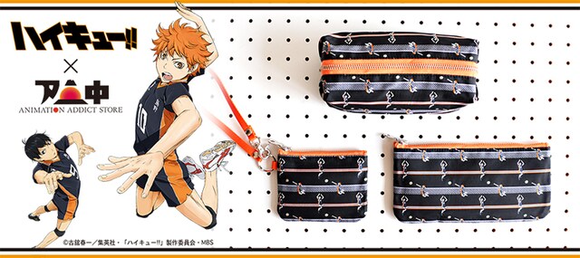 「ハイキュー!! 」× 「ANIMATION ADDICT STORE」コラボグッズの紹介画像。(c)古舘春一／集英社・「ハイキュー!!」製作委員会・MBS