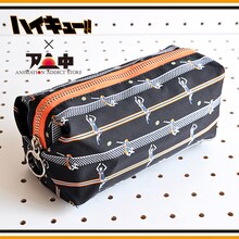 「日向＆影山のスクエアポーチ」(c)古舘春一／集英社・「ハイキュー!!」製作委員会・MBS