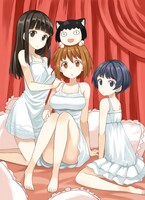 コミック電撃だいおうじVOL.14で巻頭カラーを飾っている、ねこ末端「ミルモ様が見てる」。