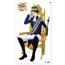 「新テニスの王子様 カベデコール（跡部王国）」ステッカーシートのサイズは高さ180cm。(c)許斐剛/集英社・NAS・新テニスの王子様プロジェクト