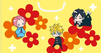 ウィングス12月号付録の夏目イサク「あやかり草紙」マスクケース。