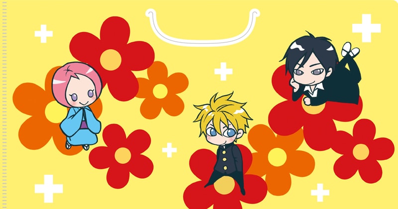 ウィングス12月号付録の夏目イサク「あやかり草紙」マスクケース。