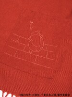 「フード付きストール」