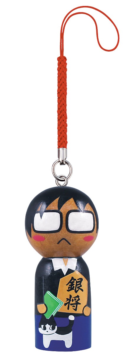 「3月のライオン キャラこけし」の「零くん」。(c)羽海野チカ/白泉社