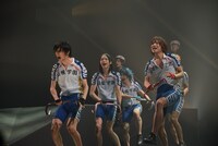 舞台「『弱虫ペダル』箱根学園篇～野獣覚醒～」ゲネプロの様子。