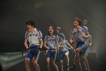 舞台「『弱虫ペダル』箱根学園篇～野獣覚醒～」ゲネプロの様子。