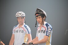 舞台「『弱虫ペダル』箱根学園篇～野獣覚醒～」ゲネプロの様子。