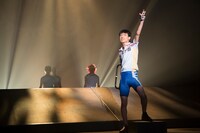 舞台「『弱虫ペダル』箱根学園篇～野獣覚醒～」ゲネプロの様子。