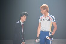 舞台「『弱虫ペダル』箱根学園篇～野獣覚醒～」ゲネプロの様子。