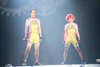 舞台「『弱虫ペダル』箱根学園篇～野獣覚醒～」ゲネプロの様子。