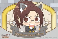 ガラポン屋台「心臓を捧げよ！調査兵団ガラポン」景品のポストカード。(c)諫山創・講談社/「進撃の巨人」製作委員会 (c)NAMCO LTD.