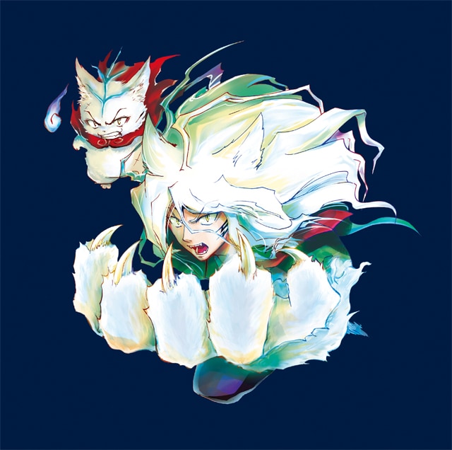 栗元健太郎による新連載「テツねこ」のカット。