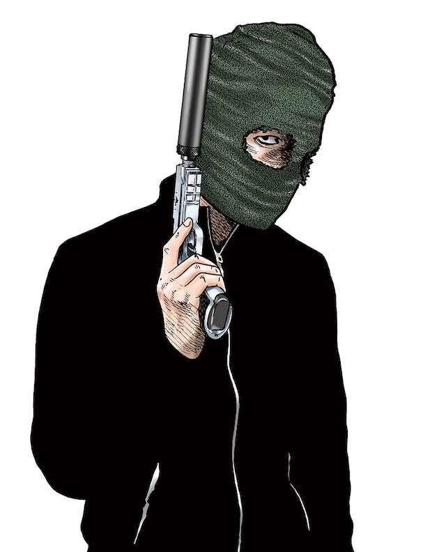 南勝久の新連載「ザ・ファブル」カット