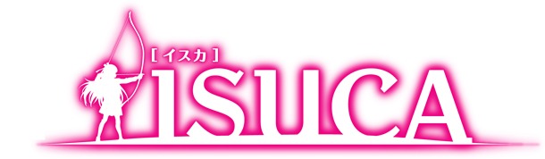 TVアニメ「ISUCA-イスカ-」のロゴ。(c)2014 高橋脩/KADOKAWA 角川書店刊/ISUCA製作委員会
