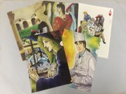 京都国際マンガミュージアムの原画展にて販売されているクリアファイル。