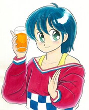 星里もちる「かくてる▽ポニーテール」カット