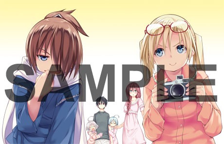 「トリニティセブン 7人の魔書使い The Novel 深夜挿話と過去記憶」の口絵。