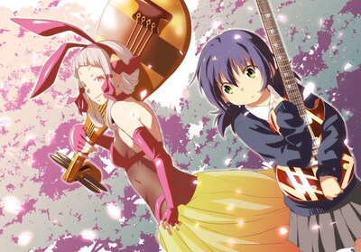 渡会けいじ「弁天ロックゆう。」第1話の扉イラスト。