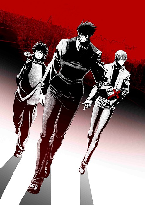 アニメ「血界戦線」のティザービジュアル。(c)2015 内藤泰弘/集英社・血界戦線製作委員会