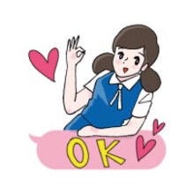 「コップのフチ子」LINEスタンプのサンプル￼ (c)タナカカツキ / KITAN CLUB