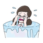 「コップのフチ子」LINEスタンプのサンプル￼ (c)タナカカツキ / KITAN CLUB