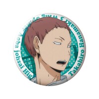 花巻貴大の缶バッジ。(c)古舘春一／集英社・「ハイキュー!!」製作委員会・MBS