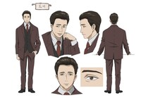 広川剛志（CV：水島裕）キャラクター設定画 (c)岩明均／講談社・VAP・NTV・4cast