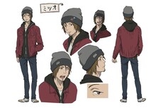ミツオ（CV：KENN）キャラクター設定画 (c)岩明均／講談社・VAP・NTV・4cast