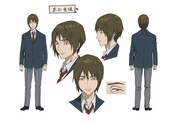 島田秀雄（CV:石田彰）キャラクター設定画 (c)岩明均／講談社・VAP・NTV・4cast