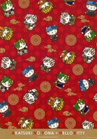 付録の「暁のヨナ」とハローキティのコラボ下敷き。