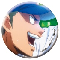 「一番おみくじ ダイヤのA～缶バッてこーぜ～」缶バッジの1種。(c)寺嶋裕二・講談社／「ダイヤのA」製作委員会・テレビ東京