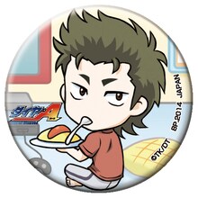 「一番おみくじ ダイヤのA～缶バッてこーぜ～」缶バッジの1種。(c)寺嶋裕二・講談社／「ダイヤのA」製作委員会・テレビ東京