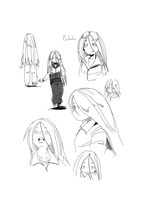 「さいはて -Daydream Attractor-」登場キャラクター・パカラのラフ。