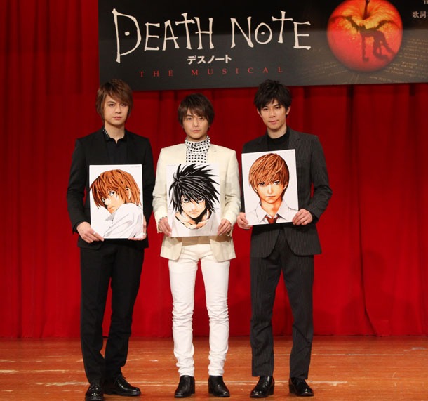 （左から）浦井健治、小池徹平、柿澤勇人。