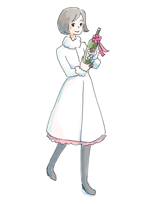 今日マチ子「ときめきさがし」のカット