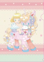 E賞：ステーショナリーセットのクリアファイル。(c)羽海野チカ/白泉社