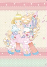 E賞：ステーショナリーセットのクリアファイル。(c)羽海野チカ/白泉社