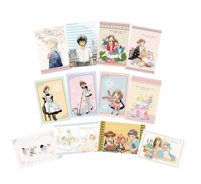 A賞：陶器スタンド付ポストカードセット(c)羽海野チカ/白泉社