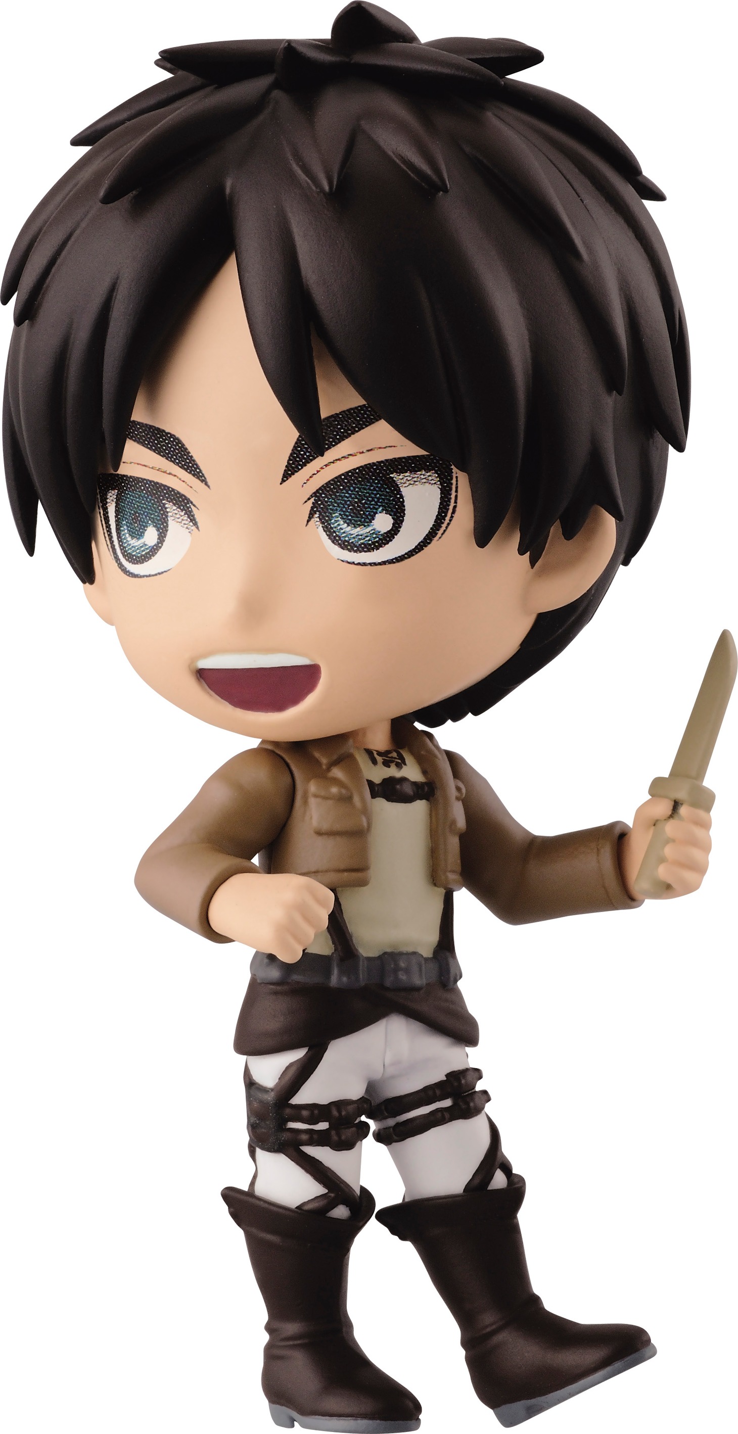 F賞：アニ＆エレン ちびきゅんキャラセット(c)諫山創・講談社/「進撃の巨人」製作委員会