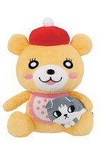 ラストワン賞：ウミノグマ&ブンちゃんぬいぐるみ(c)羽海野チカ/白泉社