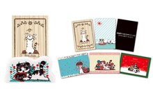 ダブルチャンスキャンペーンで当たる、陶器スタンド付ポストカードセットスペシャルver.(c)羽海野チカ/白泉社