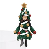 「コップのフチ子 クリスマス」の「ツリーのフチ子」(c)タナカカツキ / KITAN CLUB